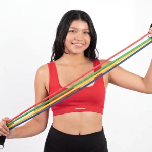 Set de bandas tubulares de resistencia SportFitness
