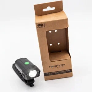 Luz de bicicleta recargable USB de 400 lúmenes GW